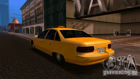 Шевроле Каприс такси 1993 SA стиле для GTA San Andreas