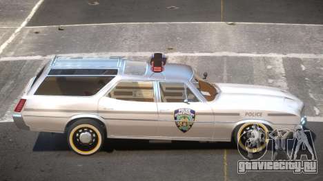 Oldsmobile Vista Cruiser RS Police для GTA 4