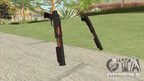 Sawed-Off Shotgun GTA V (Orange) для GTA San Andreas