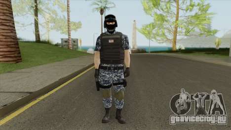 Navy Army Soldier для GTA San Andreas