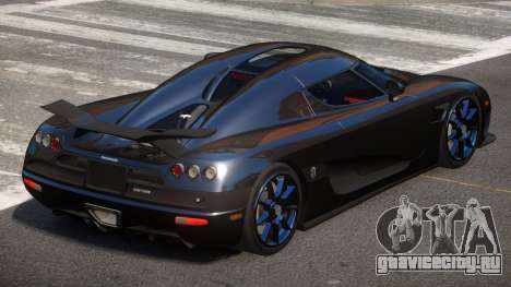 Koenigsegg CCXR TI для GTA 4