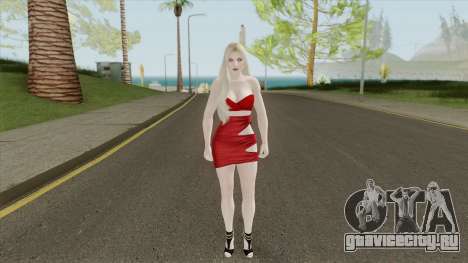 Helena (Red Dress) для GTA San Andreas