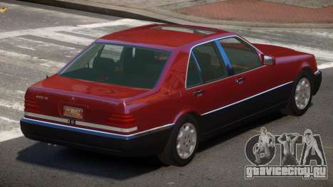 Mersedes Benz 500SE V1.3 для GTA 4