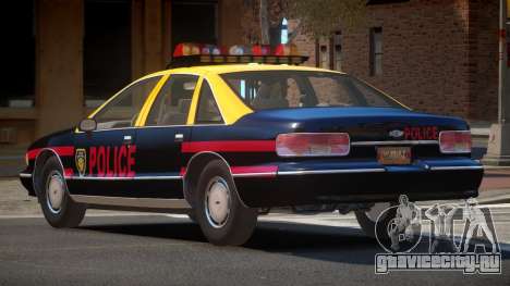 1995 Chevrolet Caprice Police для GTA 4