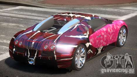 Bugatti Veyron 16.4 RT PJ1 для GTA 4