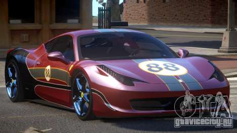 Ferrari 458 SRI-37 PJ6 для GTA 4