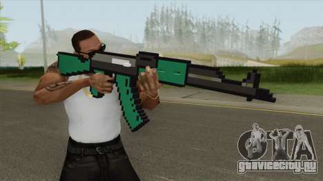AK47 Pixels (Minecraft) для GTA San Andreas