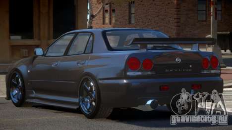 Nissan Skyline R34 D-Style для GTA 4