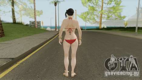 Zafina Bikini (Red) для GTA San Andreas