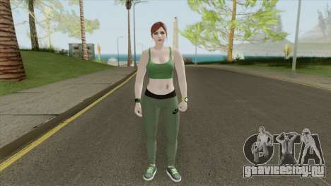 Random Female Skin V3 (Sport Gym) для GTA San Andreas