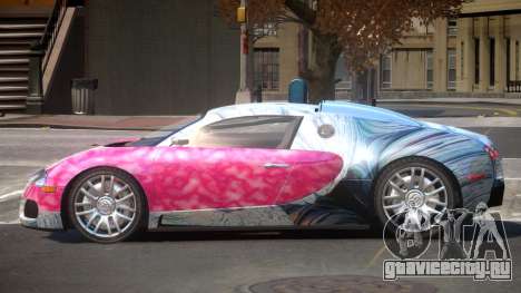 Bugatti Veyron 16.4 RT PJ2 для GTA 4