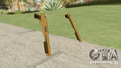 Sawed-Off Shotgun GTA V (Gold) для GTA San Andreas