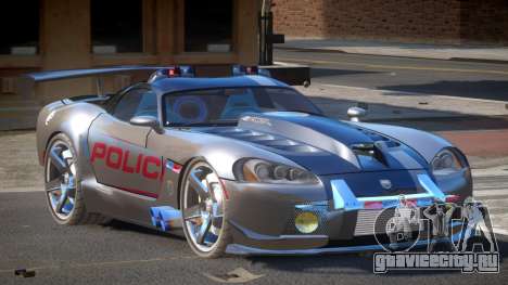 Dodge Viper SRT Police V1.1 для GTA 4