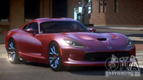Dodge Viper SRT D-Tuned для GTA 4
