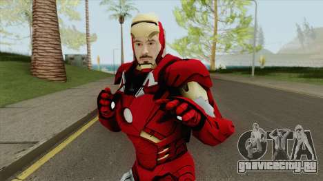 Iron Man Mark 7 (Unmasked) для GTA San Andreas