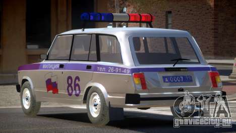 VAZ 2104 Police для GTA 4