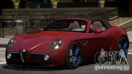 Alfa Romeo 8C SR для GTA 4