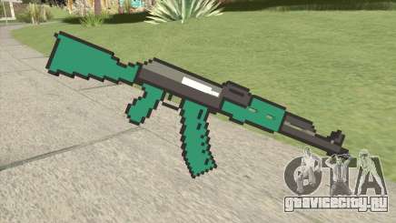 AK47 Pixels (Minecraft) для GTA San Andreas