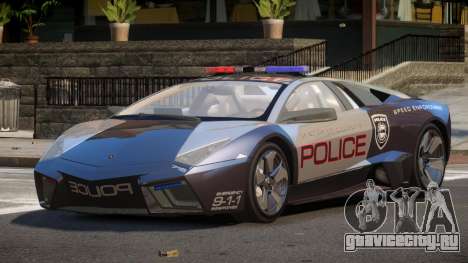 Lamborghini Reventon MS Police для GTA 4