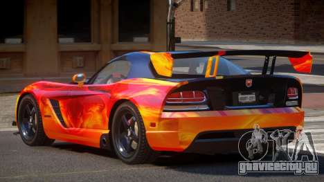 Dodge Viper SRT M-Sport PJ3 для GTA 4