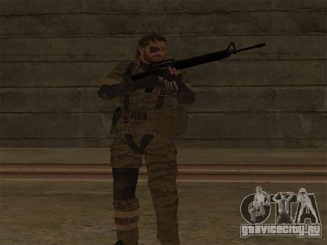 Metal Gear Solid V TPP Snake для GTA San Andreas