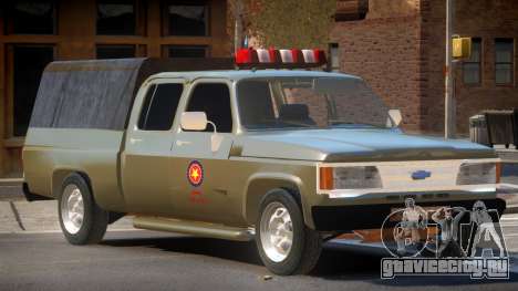 Chevrolet D20 Army для GTA 4