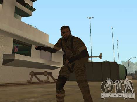 Metal Gear Solid V TPP Snake для GTA San Andreas
