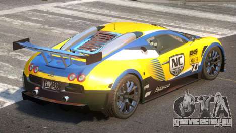 Bugatti Veyron SR 16.4 PJ2 для GTA 4