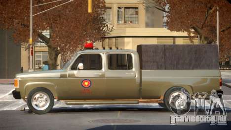 Chevrolet D20 Army для GTA 4