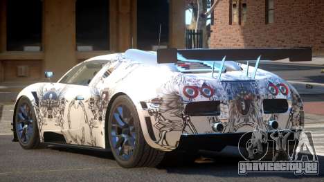 Bugatti Veyron SR 16.4 PJ5 для GTA 4