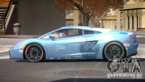 Lamborghini Gallardo FSI PJ3 для GTA 4