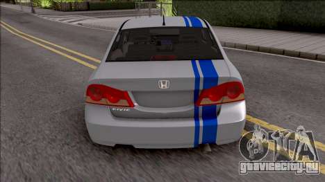 Honda Civic FD6 Grey для GTA San Andreas