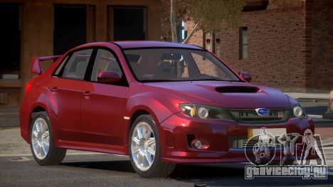 Subaru Impreza WRX S-Tuning для GTA 4