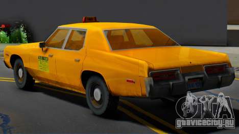 Dodge Monaco 1974 Taxi для GTA San Andreas