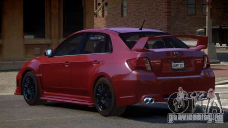 Subaru Impreza WRX SR для GTA 4