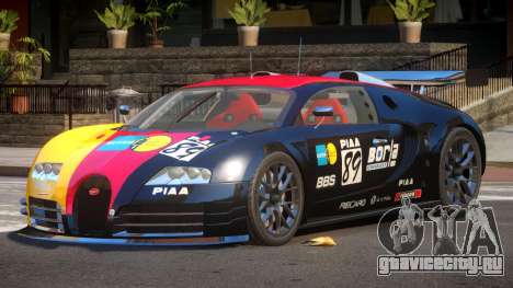 Bugatti Veyron SR 16.4 PJ6 для GTA 4