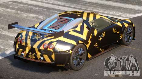 Bugatti Veyron SR 16.4 PJ3 для GTA 4