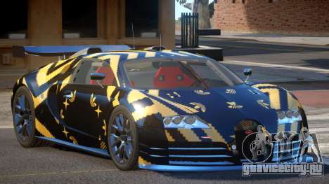 Bugatti Veyron SR 16.4 PJ3 для GTA 4