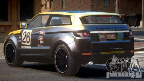 Range Rover Evoque MS PJ4 для GTA 4