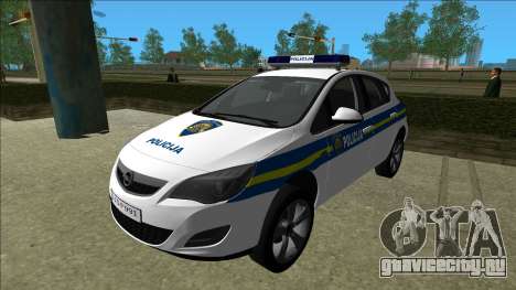 Хорватская Полиция Опель Астра для GTA Vice City