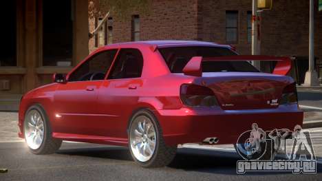 Subaru Impreza WRX S-Tuned для GTA 4