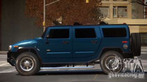 Hummer H2 GST для GTA 4