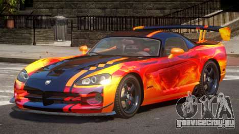 Dodge Viper SRT M-Sport PJ3 для GTA 4