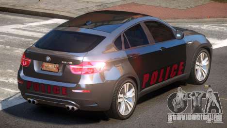 BMW X6M GL Police для GTA 4
