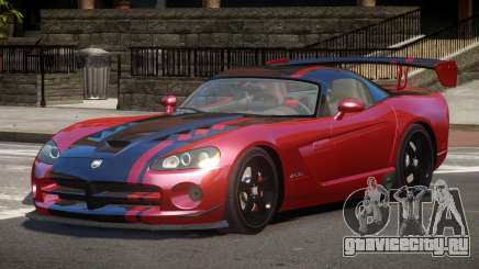Dodge Viper SRT RG для GTA 4