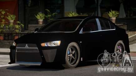 Mitsubishi Lancer X RT для GTA 4