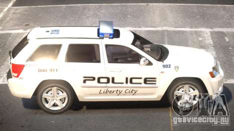 Jeep Grand Cherokee Police V1.0 для GTA 4