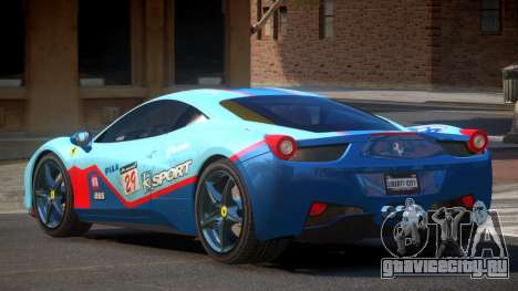 Ferrari 458 PSI PJ4 для GTA 4