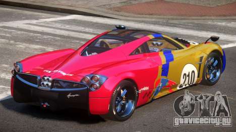 Pagani Huayra BS PJ3 для GTA 4