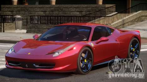 Ferrari 458 Italia GT для GTA 4